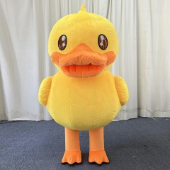 Inflatable Duck Mascot Costume