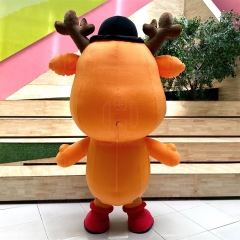 Inflatable Christmas Deer Mascot Costume