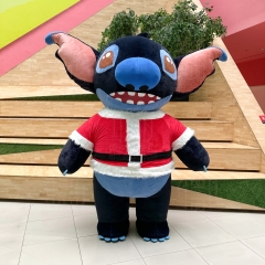 Inflatable Christmas Stitch Mascot Costume