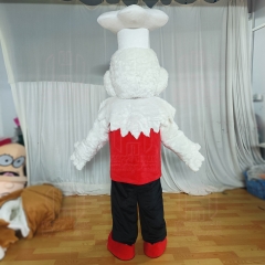 Stuffed plush toy rooster chef mascot costume custom animal plush toy custom mascot