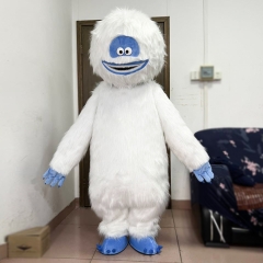 Evil Snowman Cosplay Mascot Costume for Halloween Christmas Advertising Performance Prop Party Game