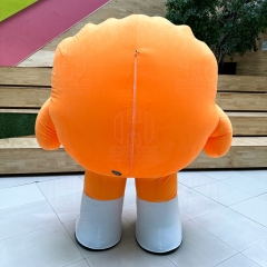 Customized Inflatable Orange Mascot Costume