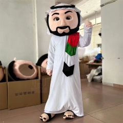 Doll Cute Adult Cartoon Beard Man Advertising Mascot Clothing