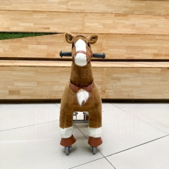 Free of power charging toy horse that walks Mechanically Ride On Animals Toy