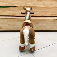 Free of power charging toy horse that walks Mechanically Ride On Animals Toy