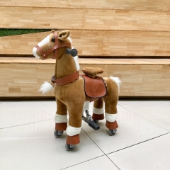 Free of power charging toy horse that walks Mechanically Ride On Animals Toy