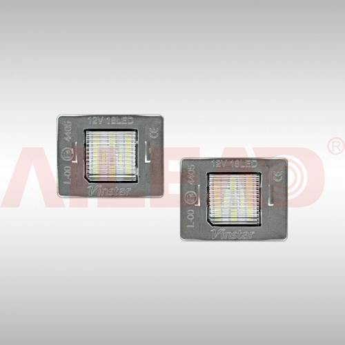 Benz LED License Lamp