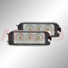 High Power VW Golf 6 Canbus LED License Plate Lamp (Clear)