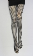 30D Print Checker Pantyhose