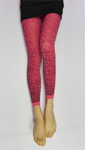 120D Print Leopard Leggings