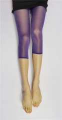 20D Sheer Glitter Capri Leggings