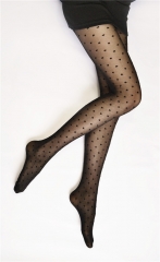 15D Sheer Jacquard Pantyhose