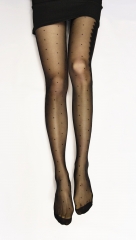 20D Sheer Jacquard Pantyhose