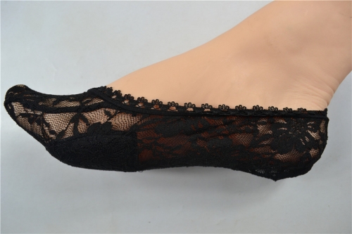 1-Piece Cushioned Lace Liner Socks