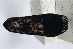 1-Piece Cushioned Lace Liner Socks