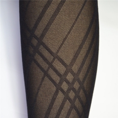 20D Sheer Jacquard Pantyhose