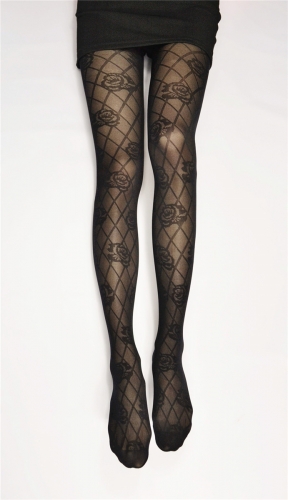 20D Sheer Jacquard Pantyhose