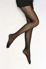 20D Sheer Jacquard Pantyhose