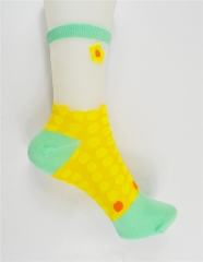 Crystal Jacquard Fashion Socks