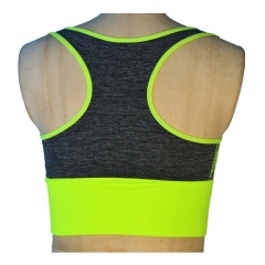 Seamless sports bra