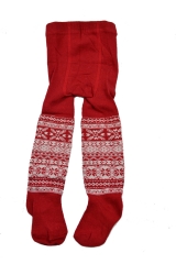 Children's Cotton Jacquard Tights