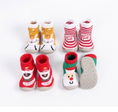 Baby Sock-Shoes Christmas Theme