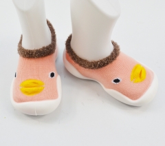 Baby Sock-Shoes 3D Jacquard Beak Low-Cut