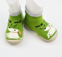 Baby Sock-Shoes Jacquard Dog