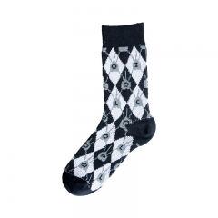 Jacquard Socks Knitted with Double-Cylinder Machines