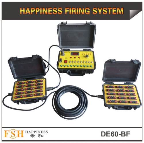 Fireworks firing system 60 cues ,waterproof case,sequential fire function