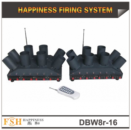 Remote firing system 16 cues for stage fountains,battery for power,sequential and fire all function