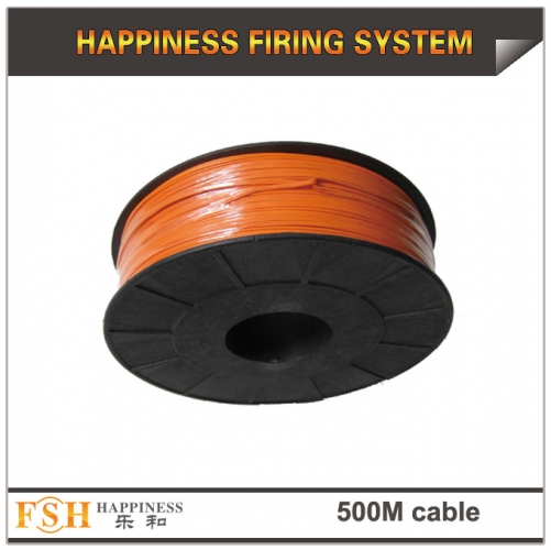 Fireworks cable 8 rolls/lot 500M for fireworks display,0.45MM copper wire,shooting wire cable