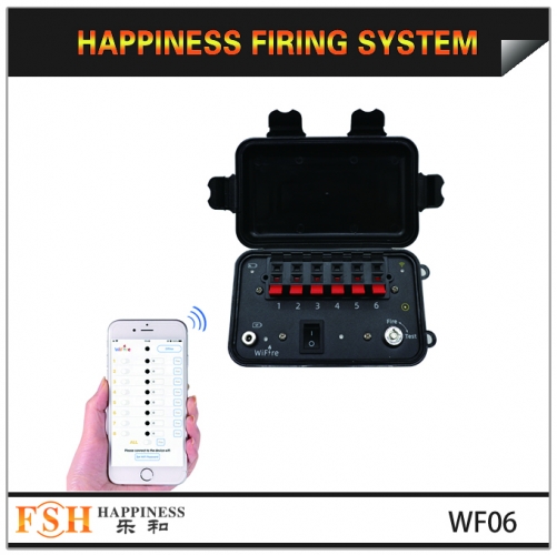 Happiness WiFi fireworks firing system by phone firing system