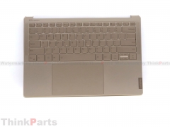 New/Original Lenovo Ideapad Yoga Slim 9 14IAP7 Palmrest Keyboard Bezel Upper Case US Backlit Gold 5CB1J10600