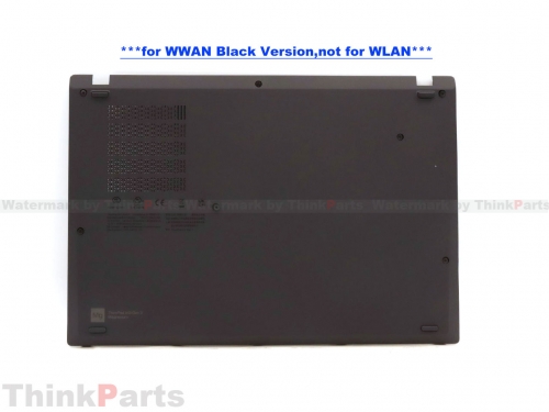 New/Original Lenovo ThinkPad X13 Gen 3 Base Cover Lower Case WWAN Black 5CB1J18141