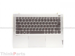 New/Original Lenovo IdeaPad 5 Pro 14IAP7 14ARH7 Palmrest Keyboard US Backlit Silver Upper Case 5CB1H81617