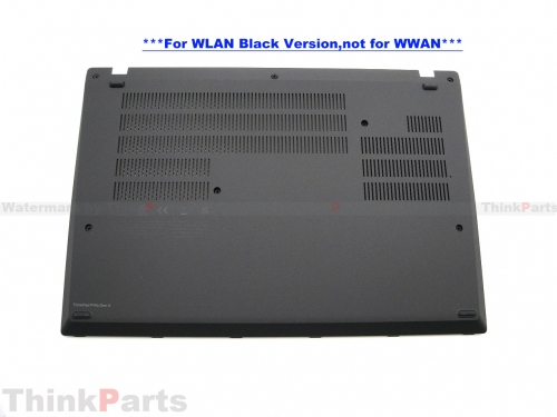 New/Original Lenovo ThinkPad P14s Gen 4 Base Cover Lower Case for WLAN Black 5CB1L57511