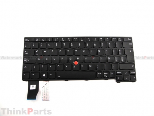 New/Original Lenovo ThinkPad X13 Gen 3 4 Keyboard Latin Spanish Backlit Black 5N21H77028