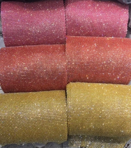 20cm Color Net With Crystal Rhinestone