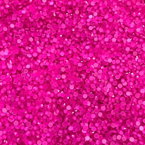 Neon Pink Chinese Non-hotfix Rhinestone