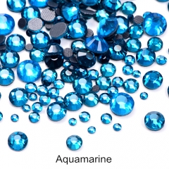 Aquamarine Color Hotfix DMC Rhinestone