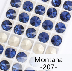 207# Montana Rivoli Fancy Pointback Rhinestone