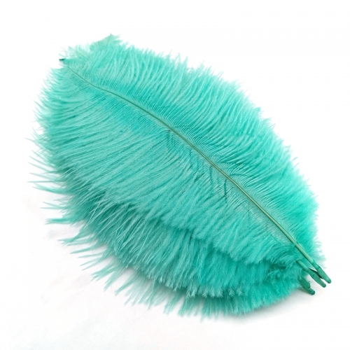 Mint Green Ostrich Feathers