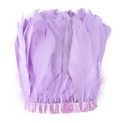 Lt Purple Goose Feathers Trims