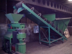 Compost fertilizer making machine installed in Netherland