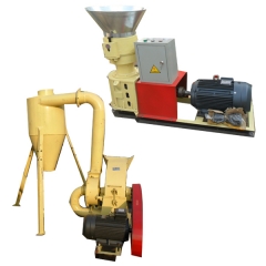 Hammer mill pellet mill plant,crusher and pellet machine group