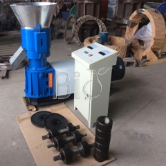 SKJ300 flat die pellet mill for organic fertilizer pellets