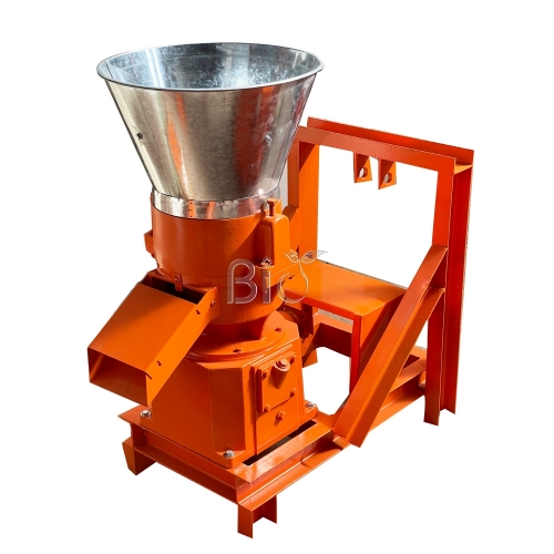 PTO flat die pellet mill for sawdust pellets