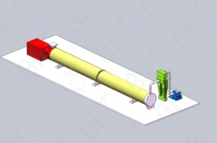 Wood chips dryer Biomass pellet making Plant