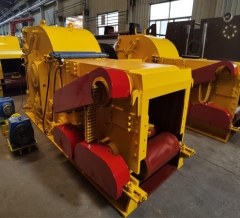 Turkey client Three sets of BX2113 wood chipper loading